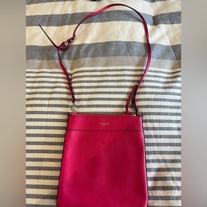 Coach Pink Crossbody Purse